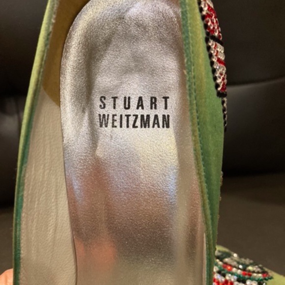 Dazzling Stuart Weitzman Fancy Pumps, Size 6.5 - Picture 6 of 10